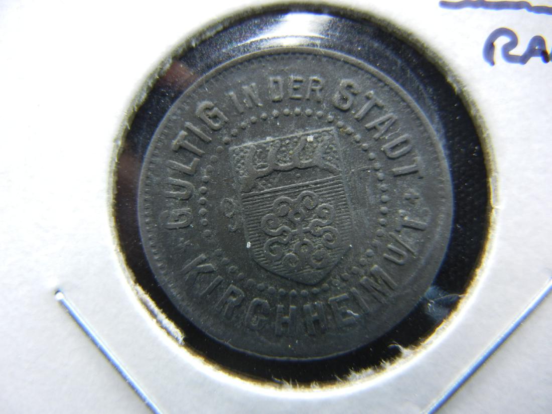 1917 Germany-Kirchheim 10 Pfennig Notgeld.  Rare. (1 of 3)