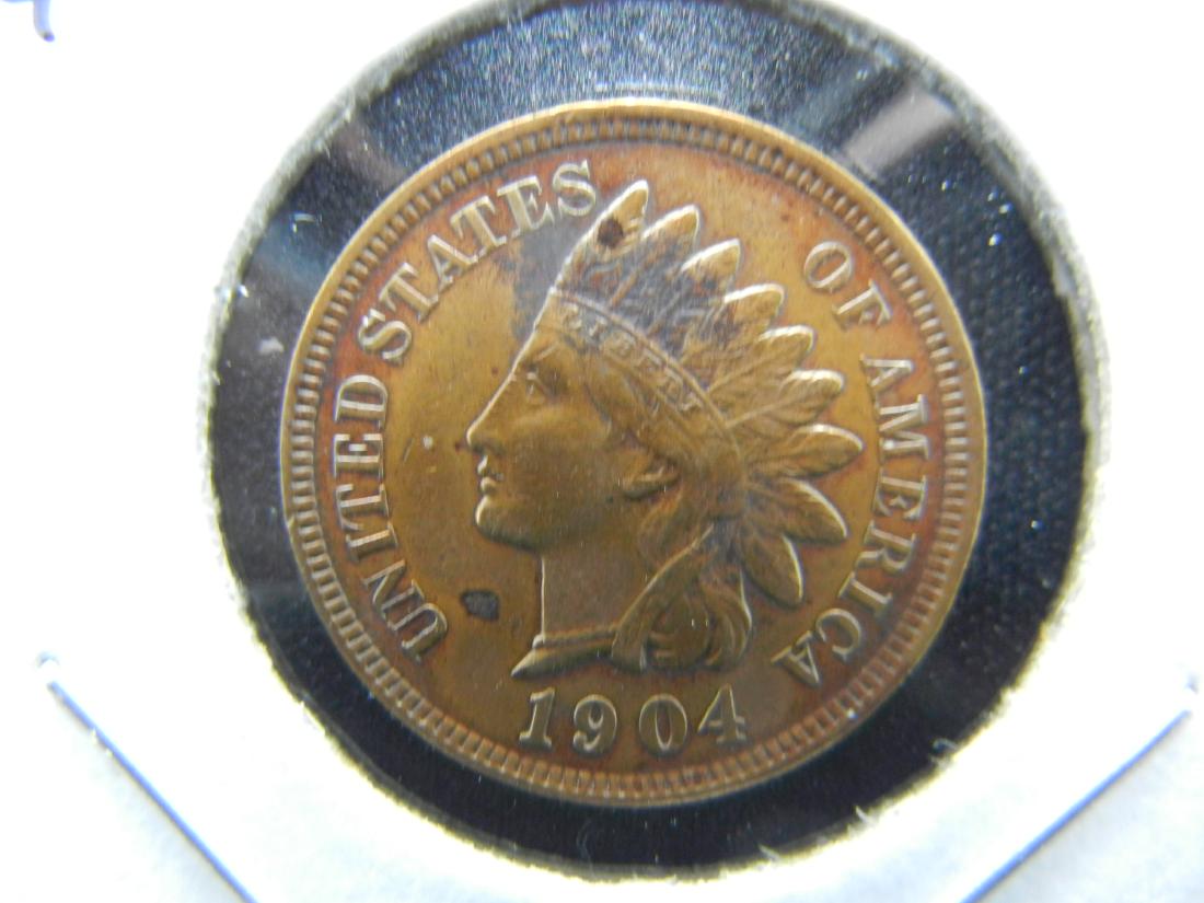 1904 Indian One Cent .  High Grade. (1 of 3)