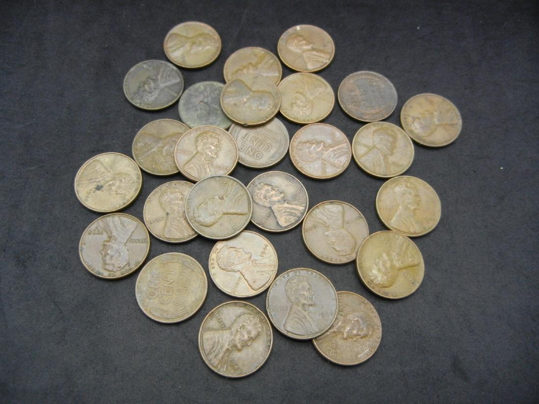 25 Lincoln Wheat Cents: 25 Lincoln Wheat Cents