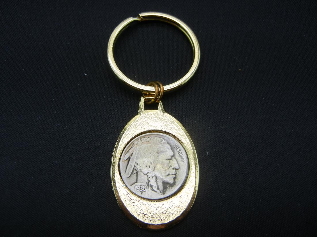 OLD 1936 Nickel keychain: OLD 1936 Nickel keychain