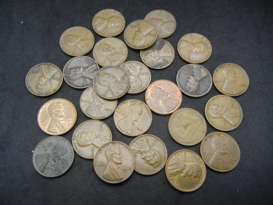 25 Lincoln Wheat Cents: 25 Lincoln Wheat Cents