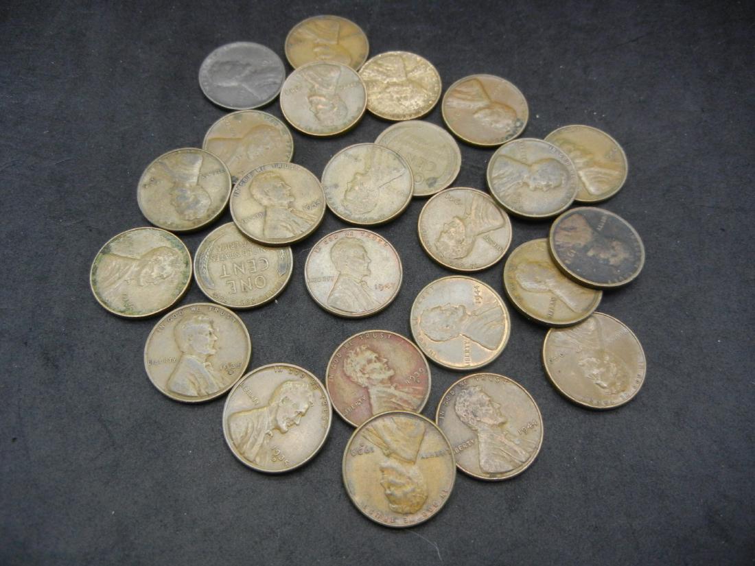 25 Lincoln Wheat Cents: 25 Lincoln Wheat Cents