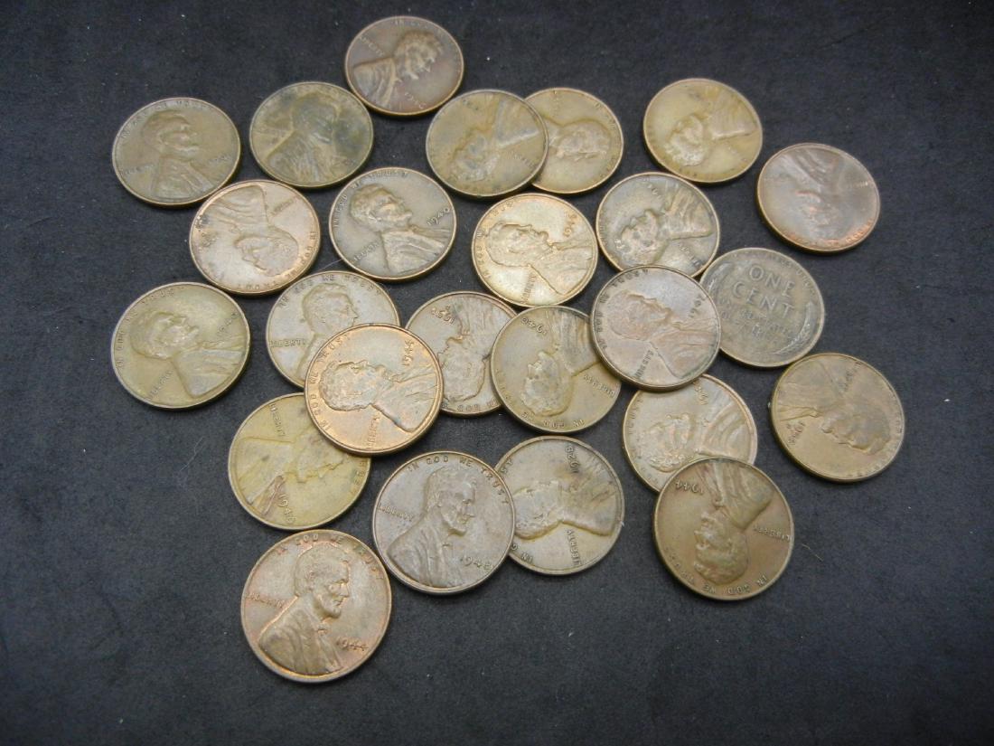 25 Lincoln Wheat Cents: 25 Lincoln Wheat Cents