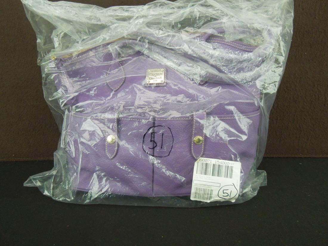 UNOPENED Dooney&Bourke purple totebag. (1 of 4)