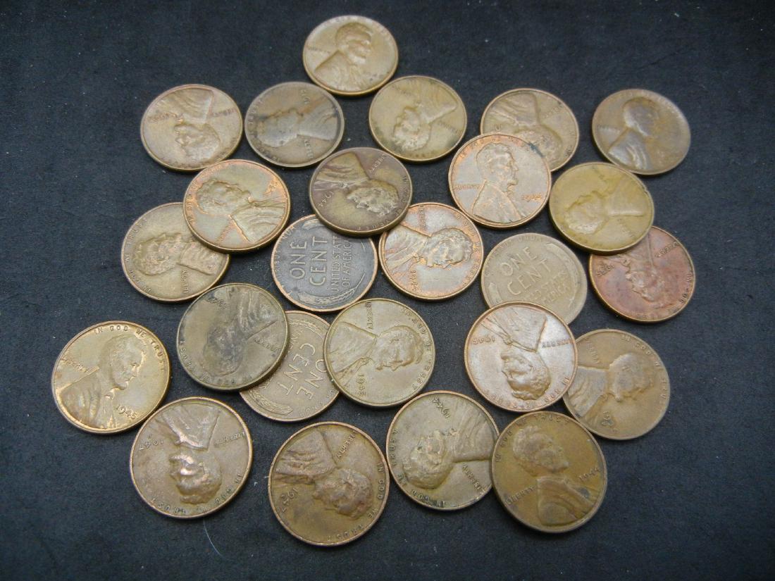 25 Lincoln Wheat Cents: 25 Lincoln Wheat Cents