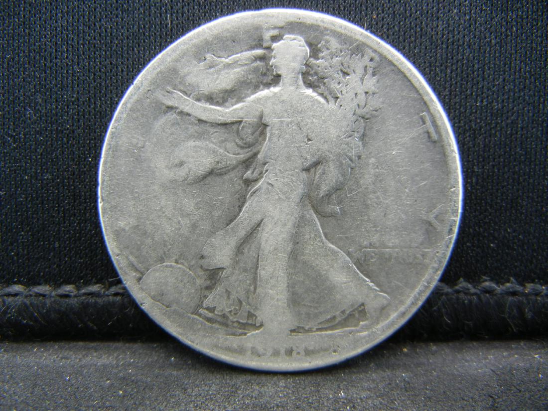 1918-S SILVER (90%) LIBERTY HALF, 2ND YEAR, HARDER TO: 1918-S SILVER (90%) LIBERTY HALF, 2ND YEAR, HARDER TO FIND (ONLY 10.2 MILL MINTED), 101 YRS OLD, PRETTY COIN!
