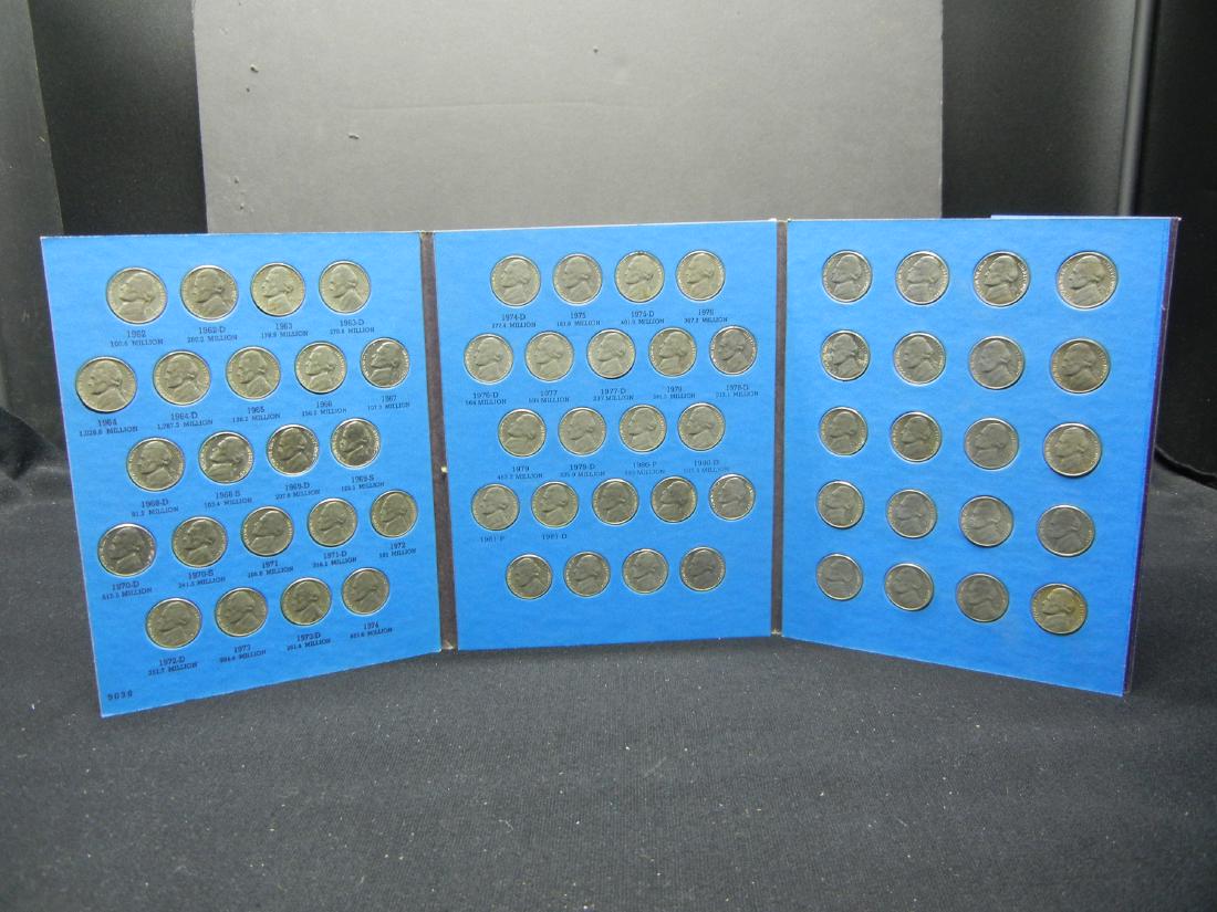 1962-1995 Jefferson Nickel Set.  Complete. (1 of 7)