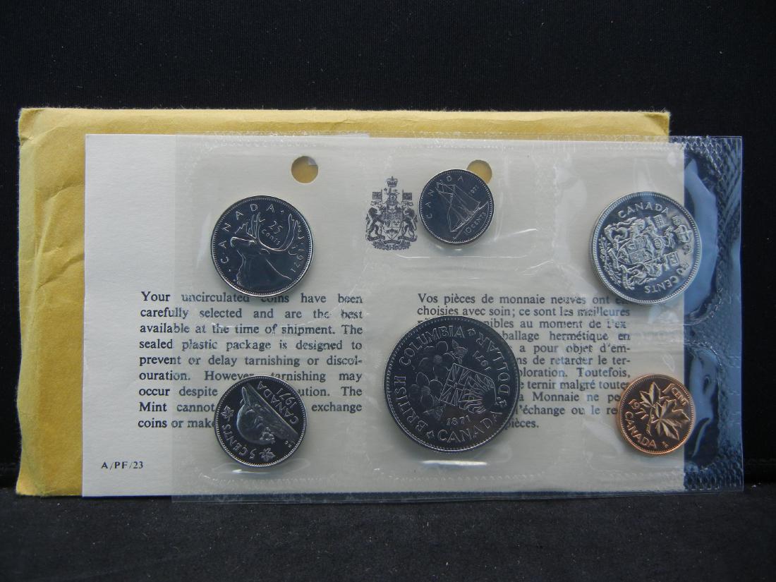 1971 Canada Mint Set. (1 of 3)