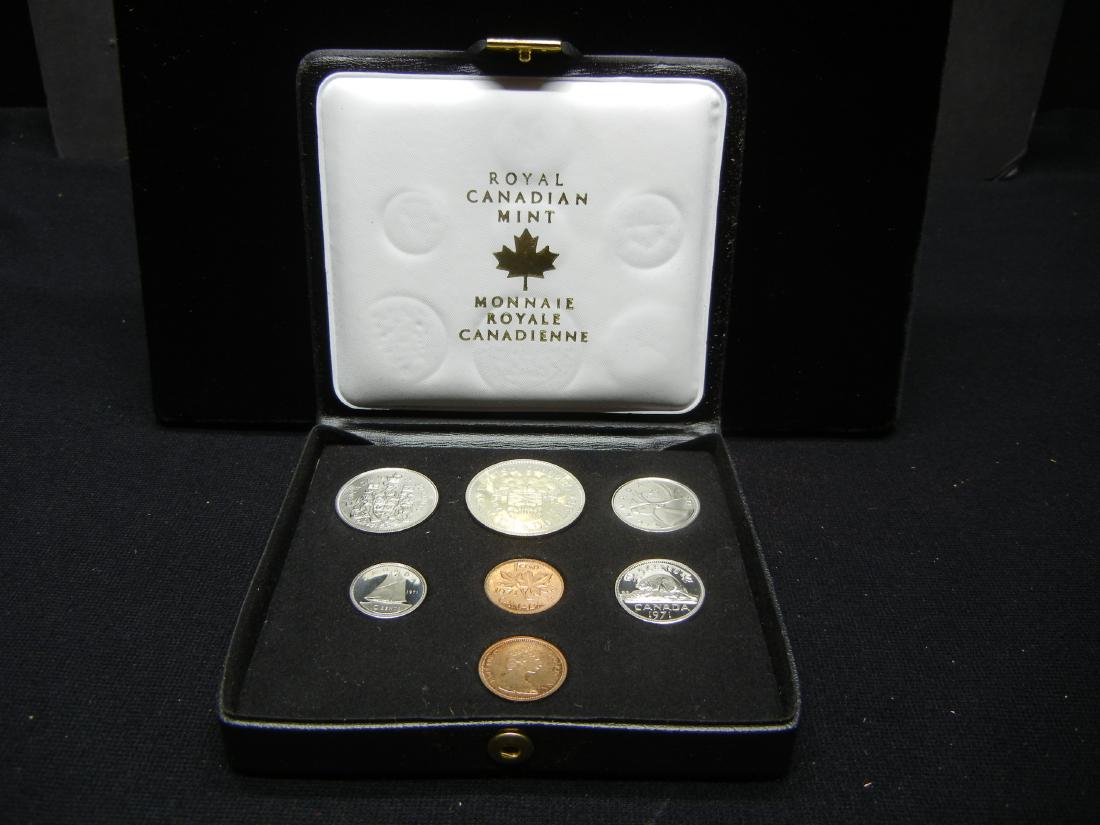 1971 Canada Mint Set.  "Double Penny". (1 of 2)