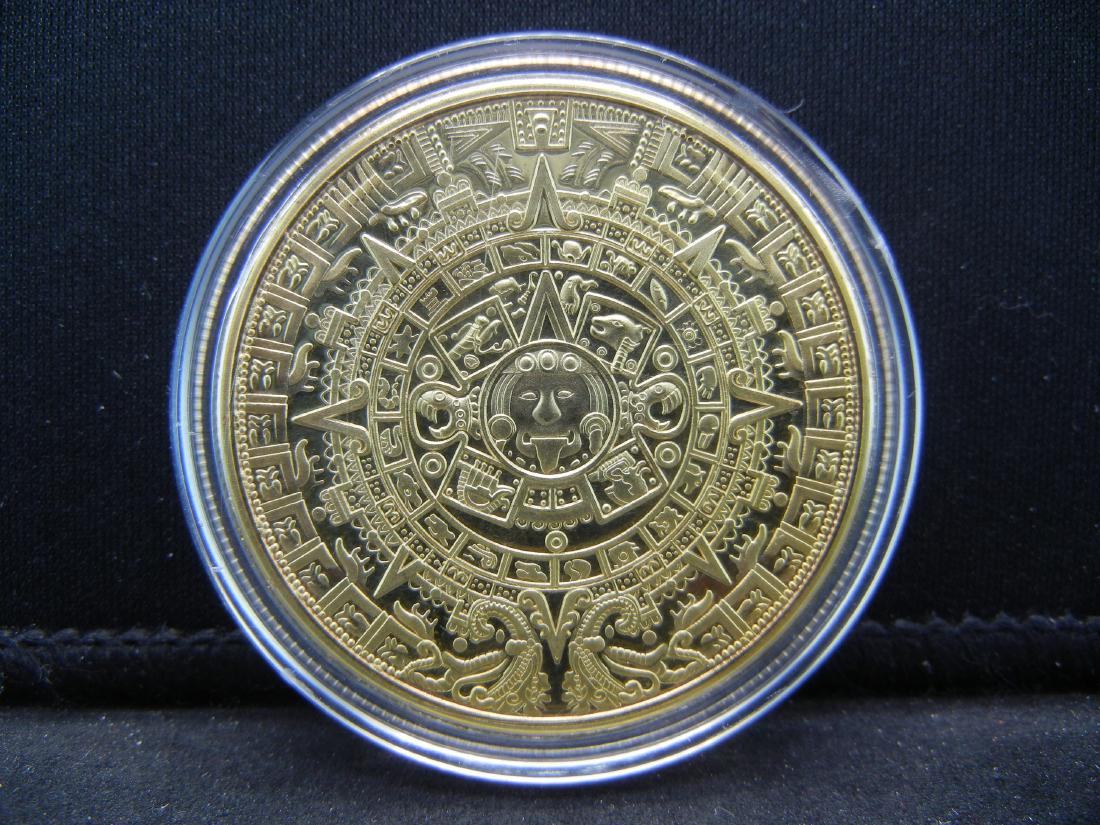 2012 Mayan Long Count Calandar One Ounce Gold Coin In: 2012 Mayan Long Count Calandar One Ounce Gold Coin In Case