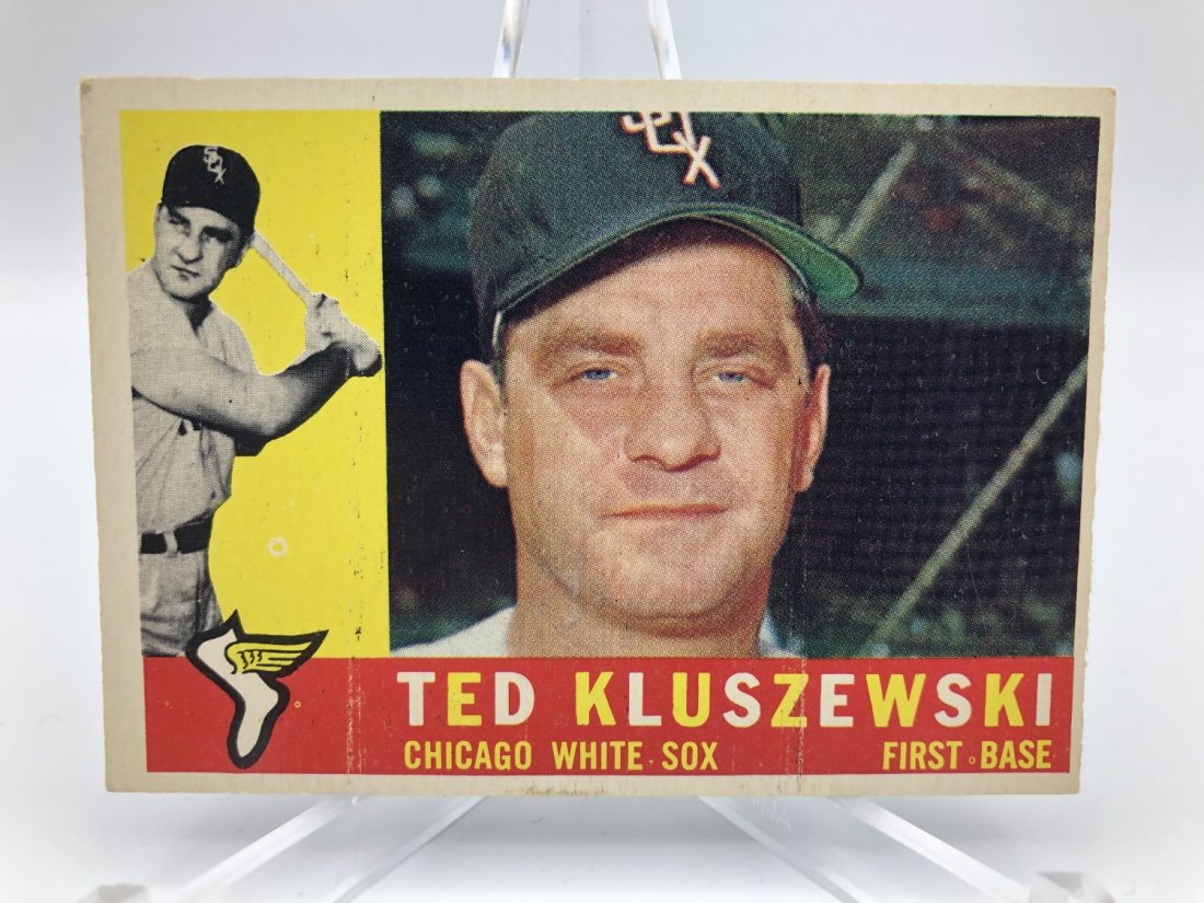 1960 Topps Ted Kluszewski #505: 1960 Topps Ted Kluszewski #505