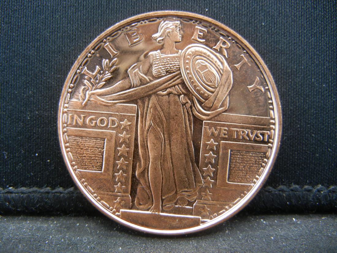 Standing Liberty Copper .999 Fine (1 of 2)