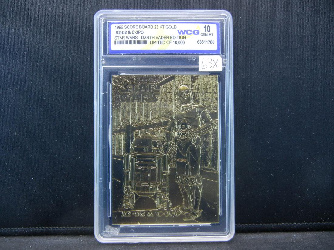 STAR WARS "R2-D2 & C-3PO/DARTH VADER EDITION", 23K (1 of 4)