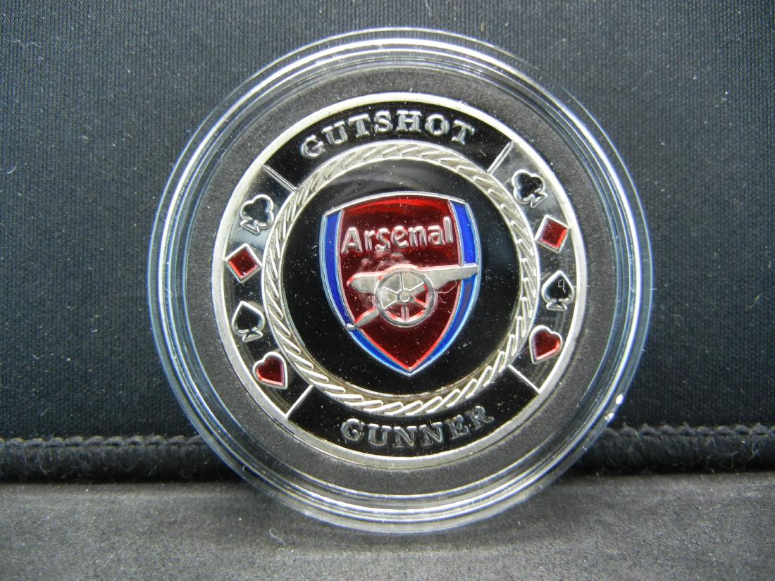 (LAS VEGAS POKER GUARD/GUTSHOT-GUNNER), Encapsulated (1 of 2)