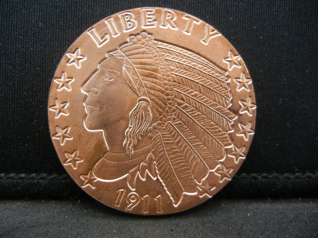 Indian Copper .999 Fine (1 of 2)