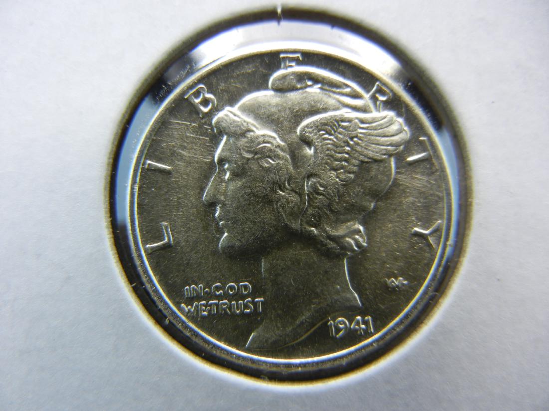 1941 Mercury Dime Choice BU Nice (1 of 3)