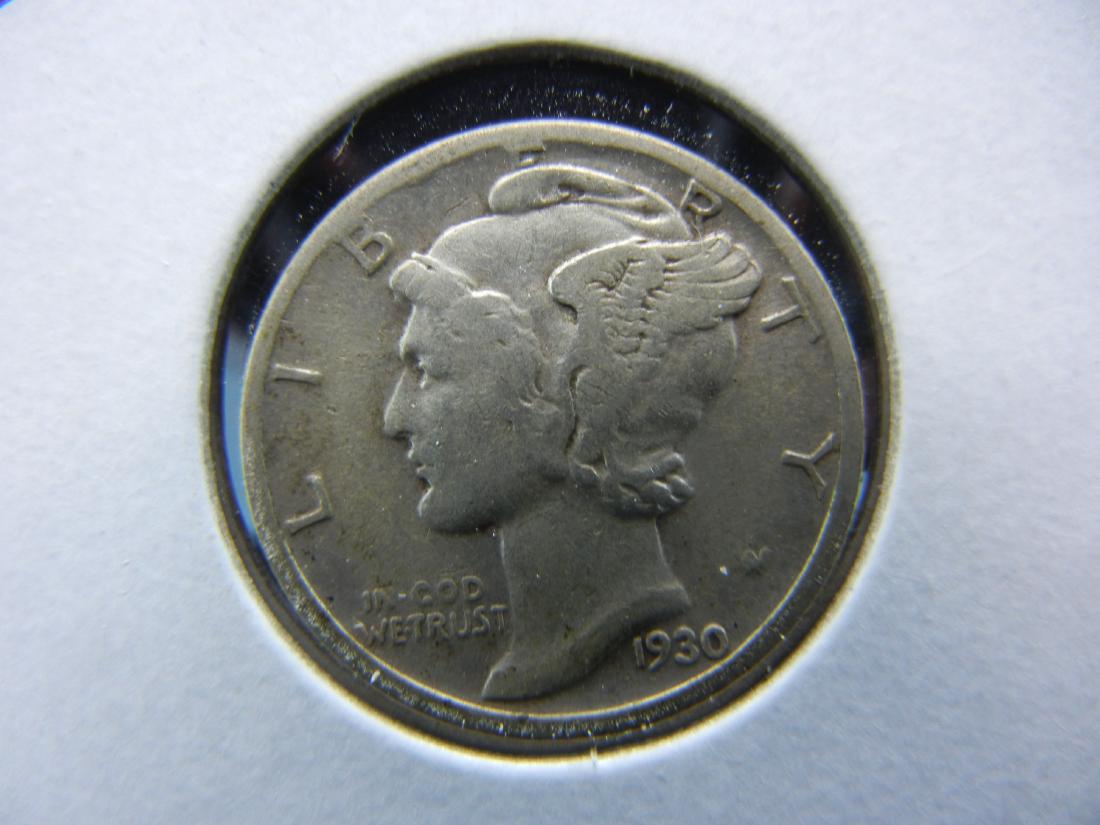 1930 S Mercury Dime XF (1 of 3)