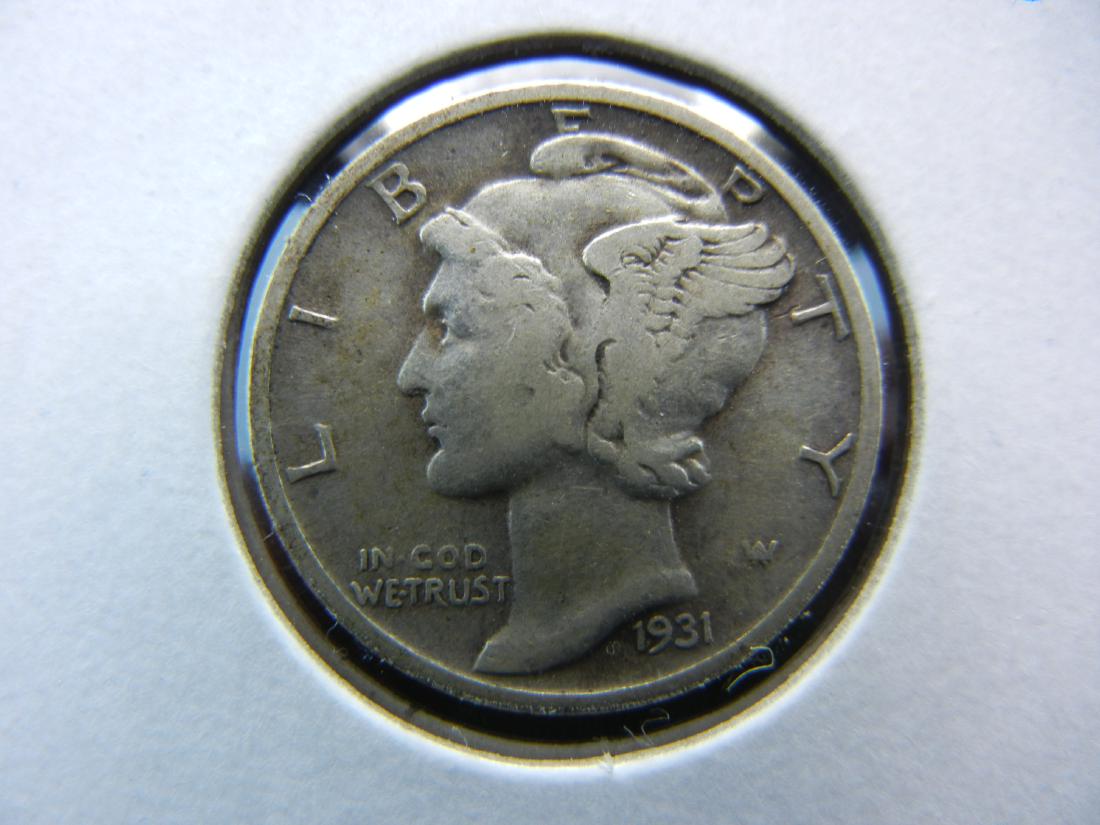 1931 Mercury Dime Choice VF (1 of 3)