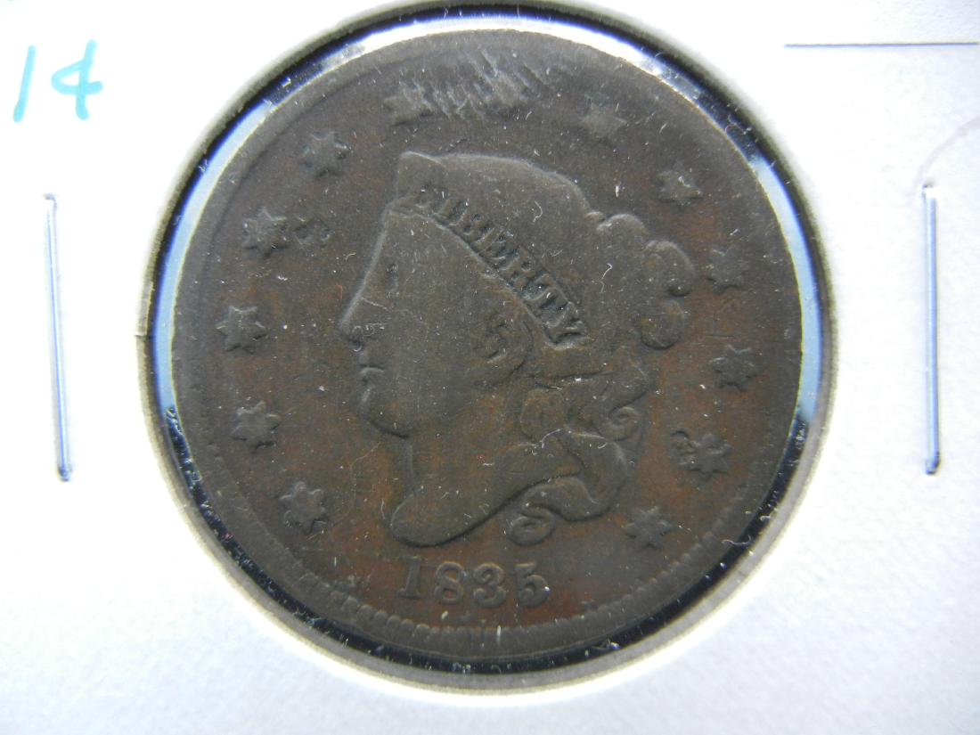 1835 US Large Cent. VG (1 of 3)