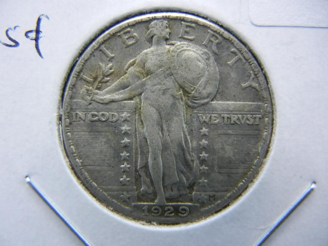 1929 Standing Quarter. XF (1 of 3)