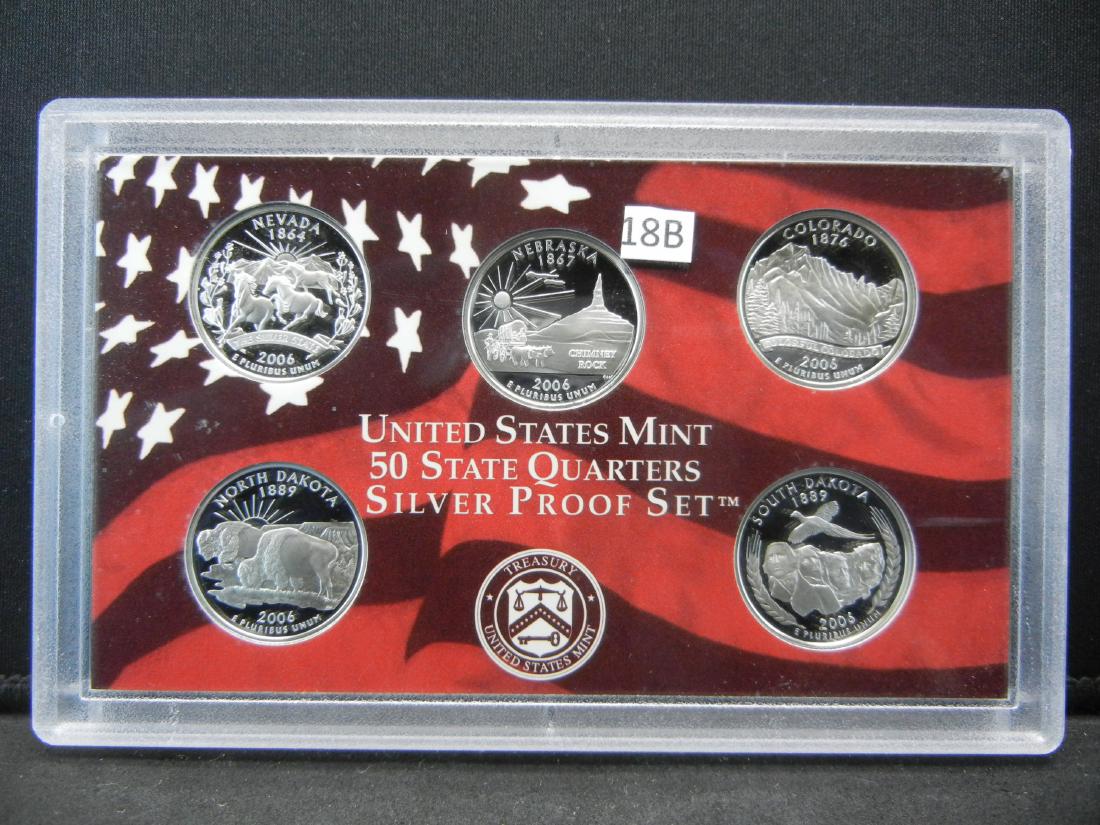 2006 United States Mint 50 State Quarters Silver Proof (1 of 2)