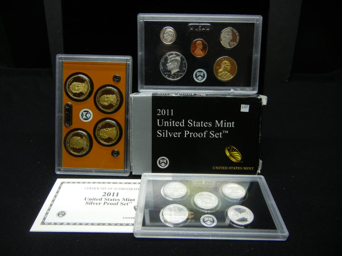 2011 United States Mint Silver Proof Set (1 of 9)