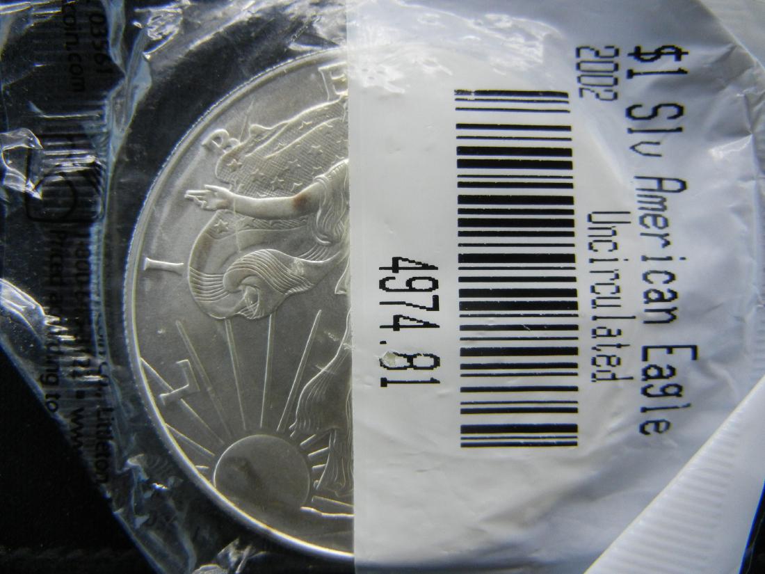 2002 American Silver Eagle: 2002 American Silver Eagle