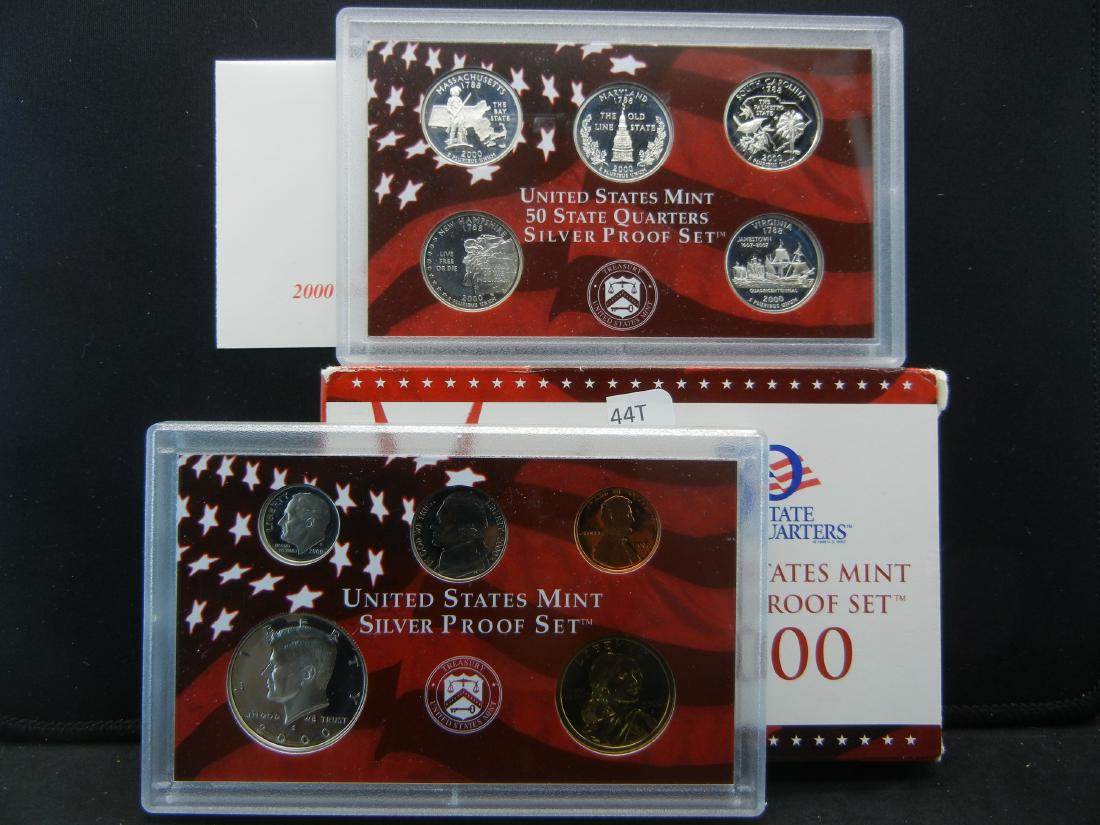 2000 United States Mint Silver Proof Set (1 of 7)