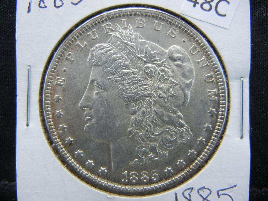 1885 Morgan Silver Dollar: 1885 Morgan Silver Dollar