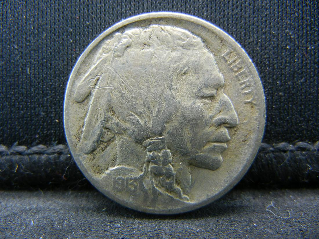 1913 Type 1 Buffalo Nickel VF/XF First Year (1 of 2)