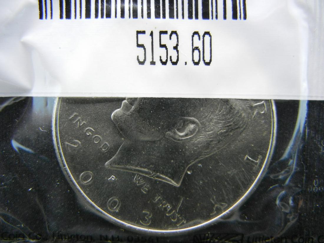 2003-P Kennedy Half Dollar, Graded Uncirculated by (1 of 3)