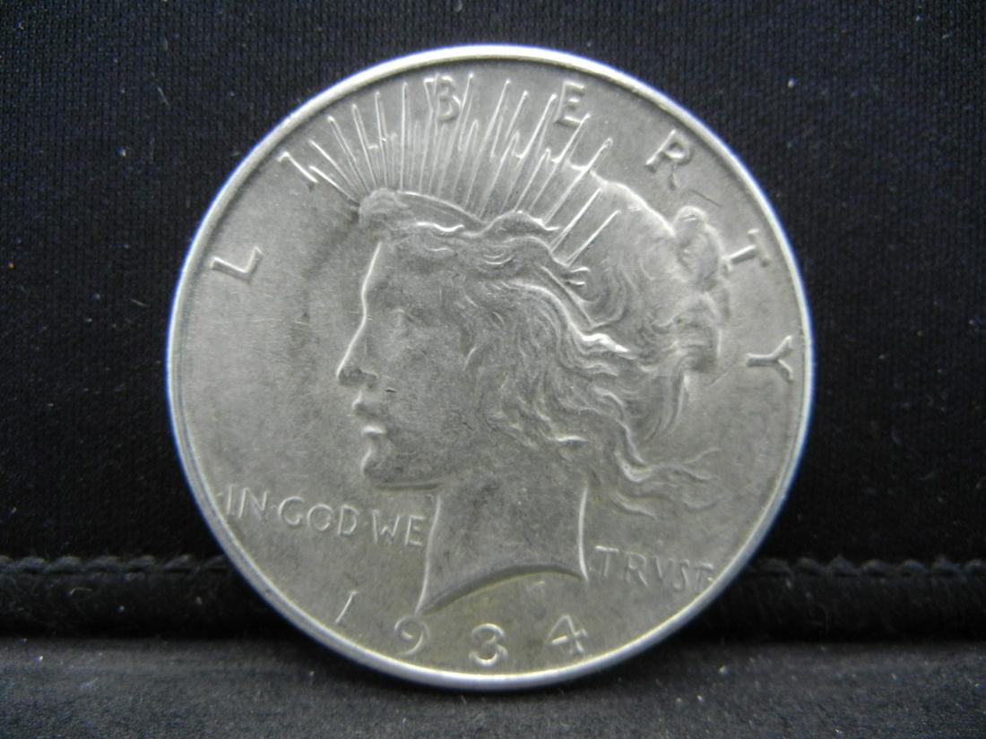 1934-D Peace Dollar AU/BU Semi Key Date (1 of 2)
