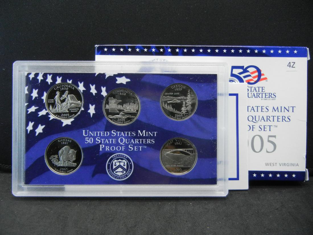 2005 United States Mint 50 State Quarters Proof Set (1 of 4)