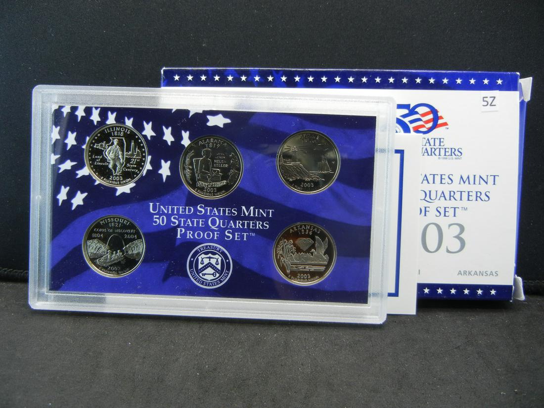 2003 United States Mint 50 State Quarters Proof Set (1 of 4)