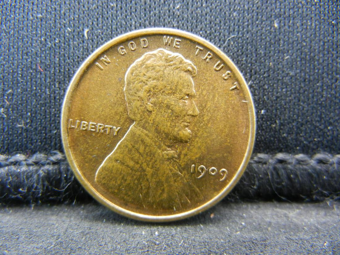 1909 VDB Lincoln Cent Gem BU (1 of 2)