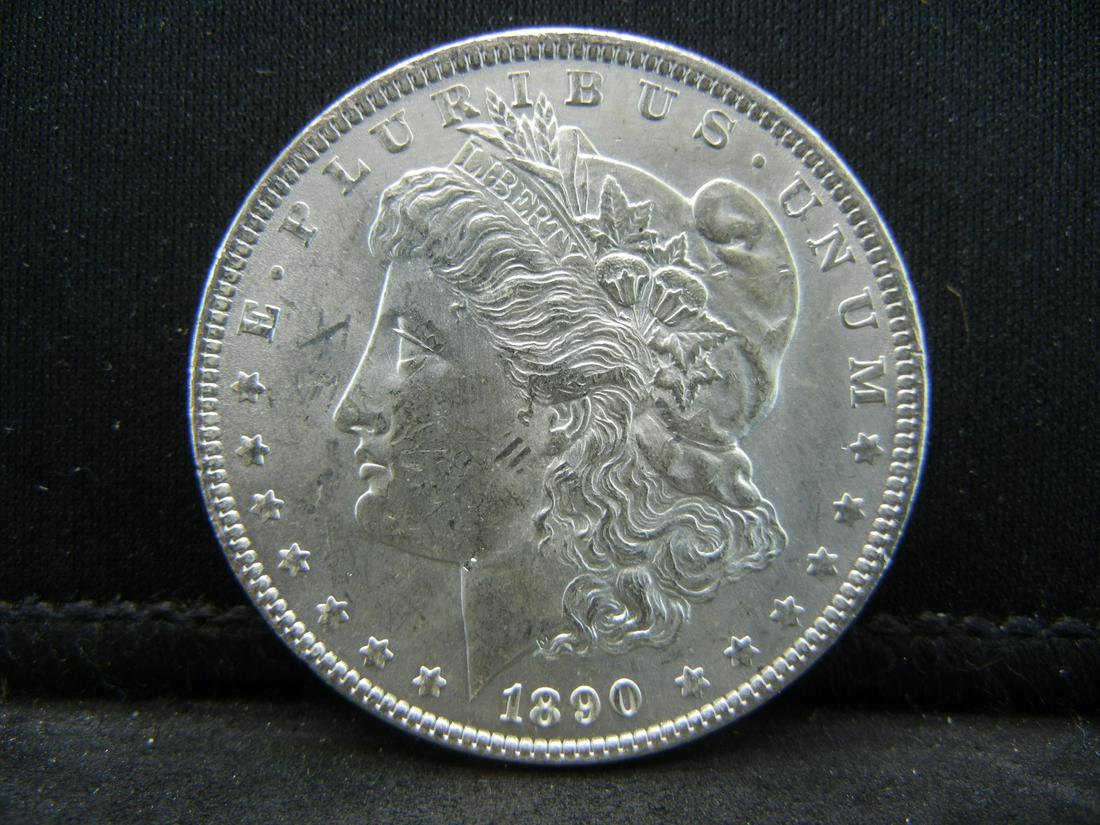 1890 Morgan Dollar Gem BU (1 of 2)