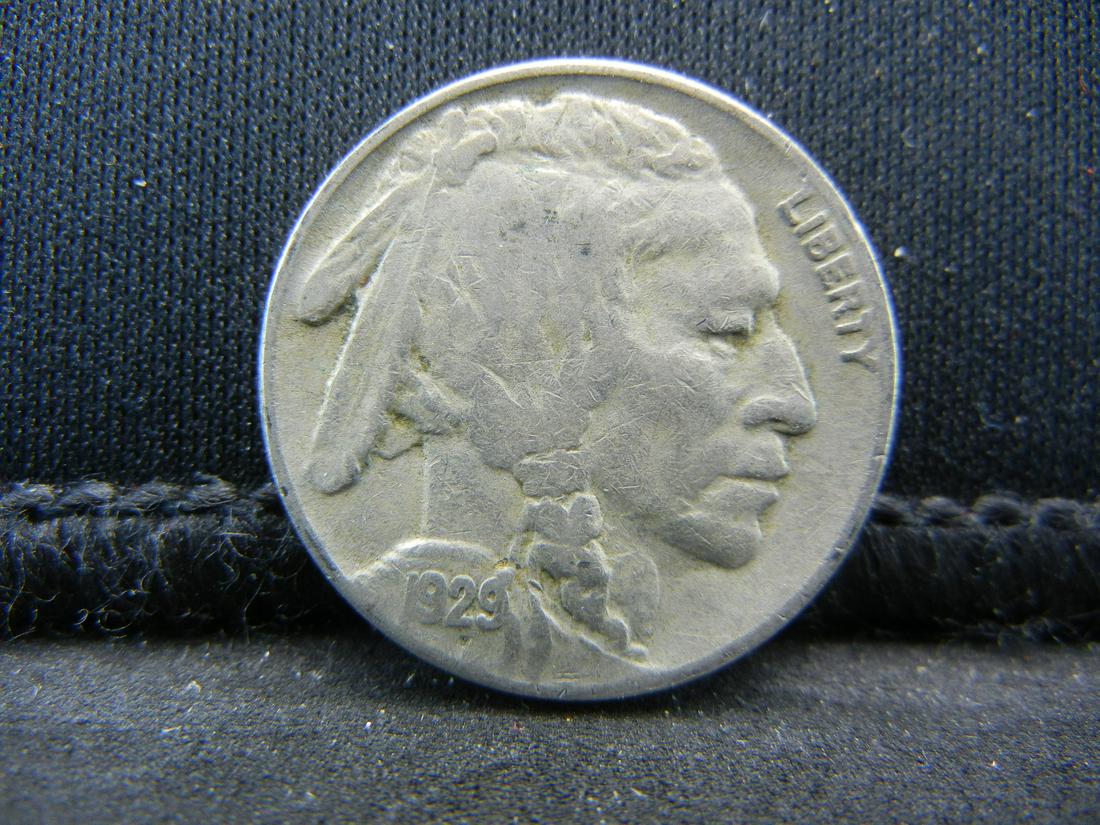 1929 S Buffalo Nickel VF/XF (1 of 2)