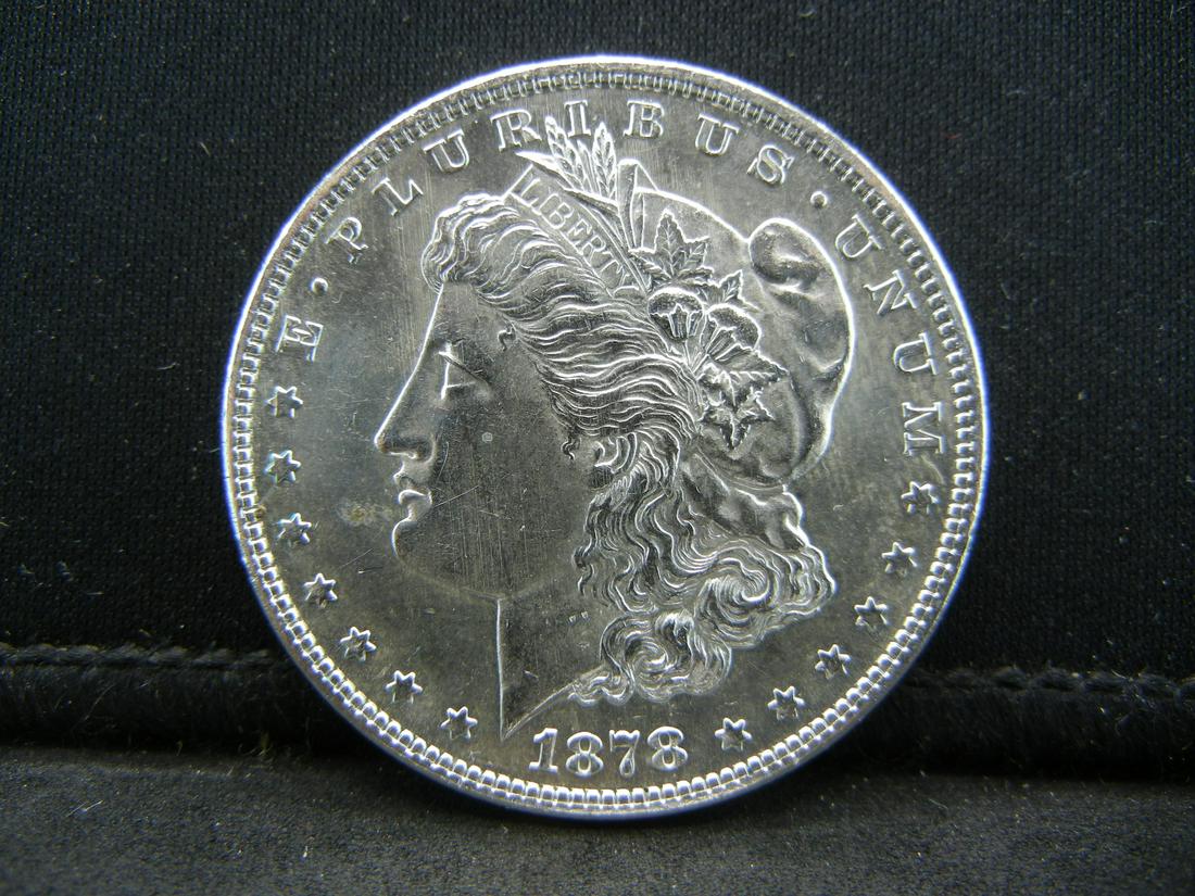 1878 S Morgan Dollar CH BU better date (1 of 2)