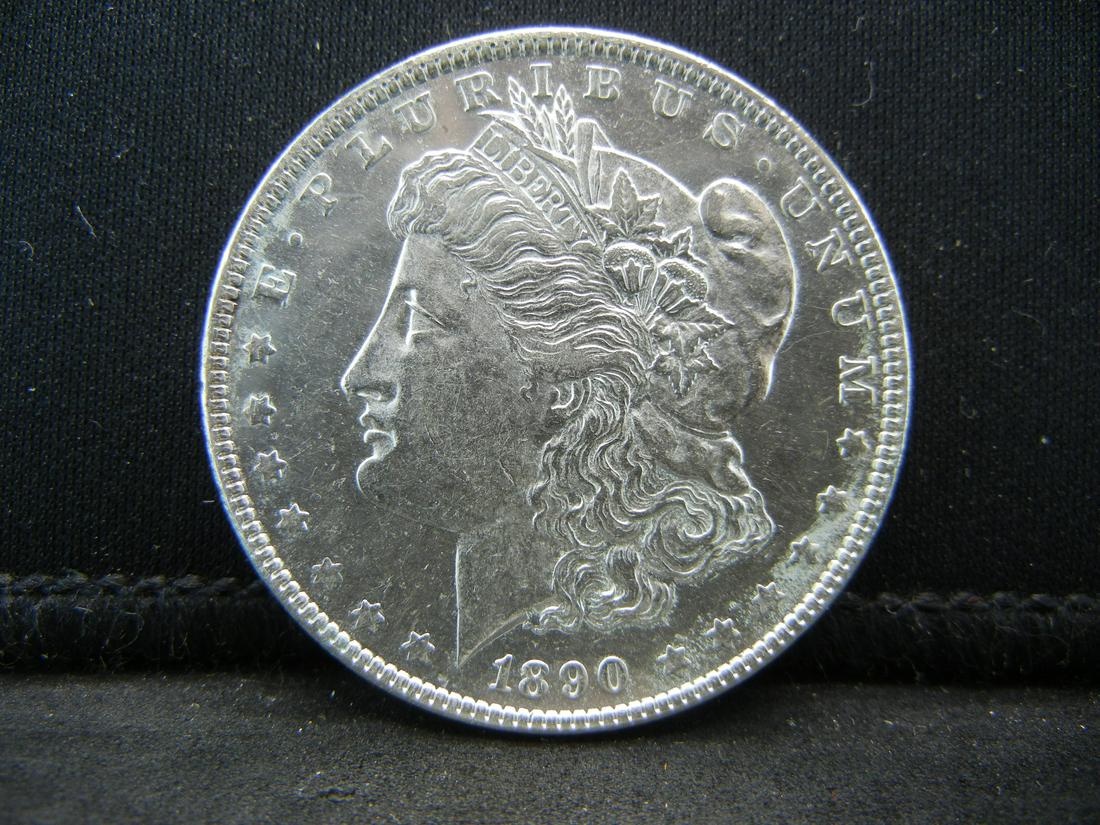 1890 Morgan Dollar CH BU  Prooflike (1 of 2)