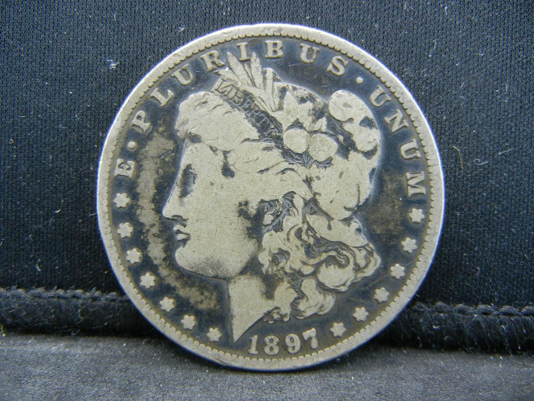 1897 O Morgan Dollar VG Better date (1 of 2)