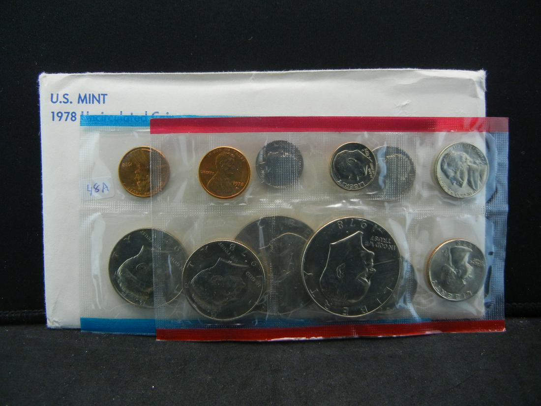 1978 P/D US Mint Set in original mint envelope.  GEM. (1 of 5)