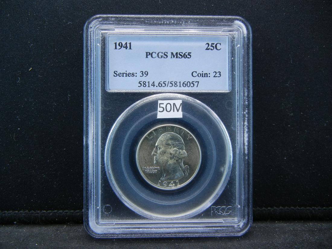 1941 Washington Quarter. PCGS MS65 (1 of 4)