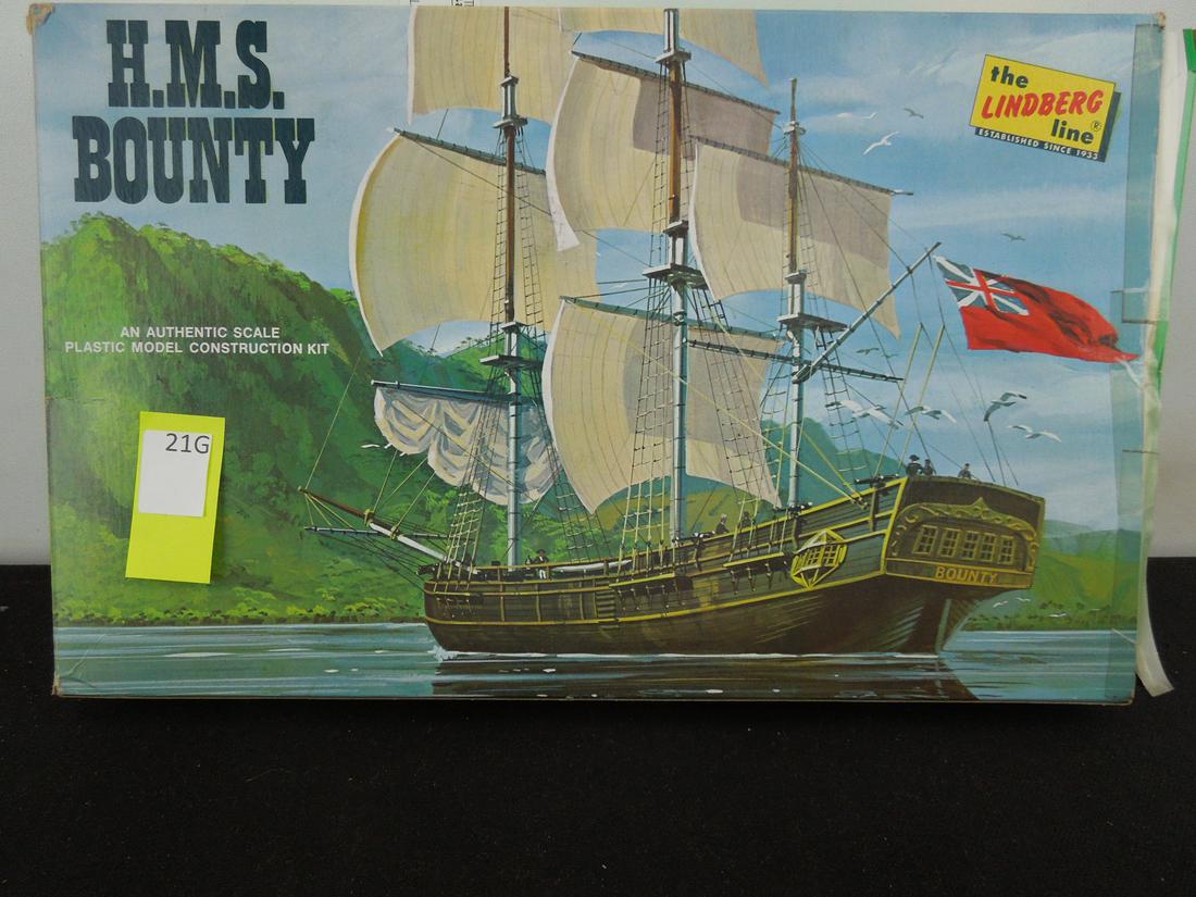 Lindberg H.M. S. Bounty Model Kit: Lindberg H.M. S. Bounty Model Kit