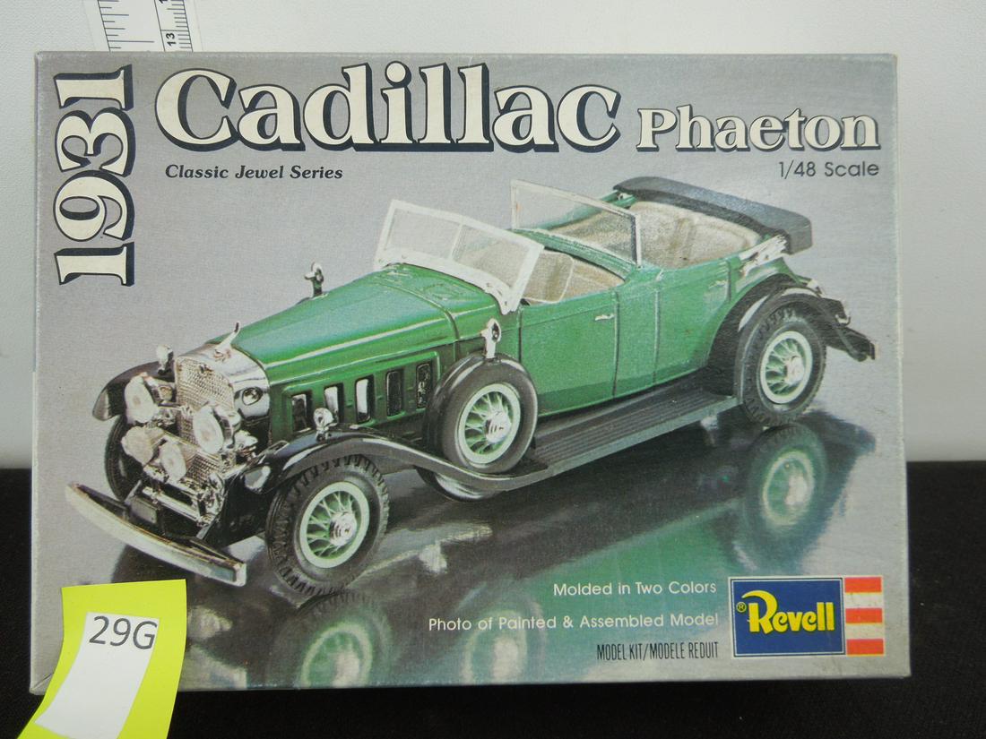 Revell 1931 Cadillac Phaeton Model Kit 1/48 Scale: Revell 1931 Cadillac Phaeton Model Kit 1/48 Scale