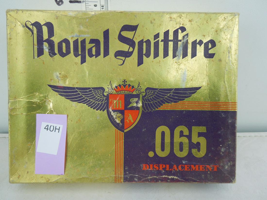 Anderson Royal Spitfire .065 Displacement Model Engine: Anderson Royal Spitfire .065 Displacement Model Engine w/ prop and original box