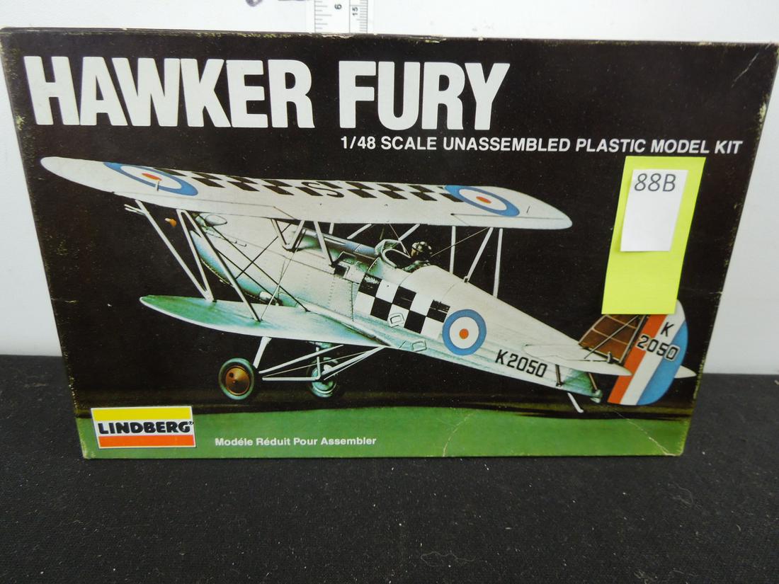Linberg Hawker Fury 1/48 scale Model Kit: Linberg Hawker Fury 1/48 scale Model Kit