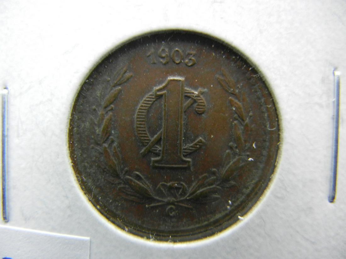 1903C Mexico Centavo.  Scarce Date. (1 of 3)