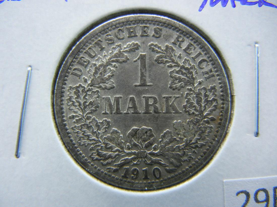 1910 Germany 1 Silver Mark. (1 of 3)
