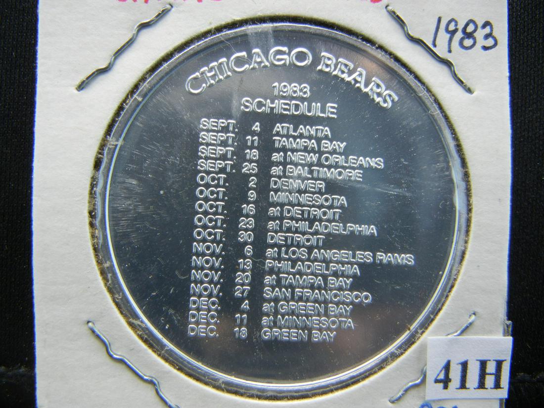 1983 Chicago Bears. Johnnie Walker Red.: 1983 Chicago Bears. Johnnie Walker Red.