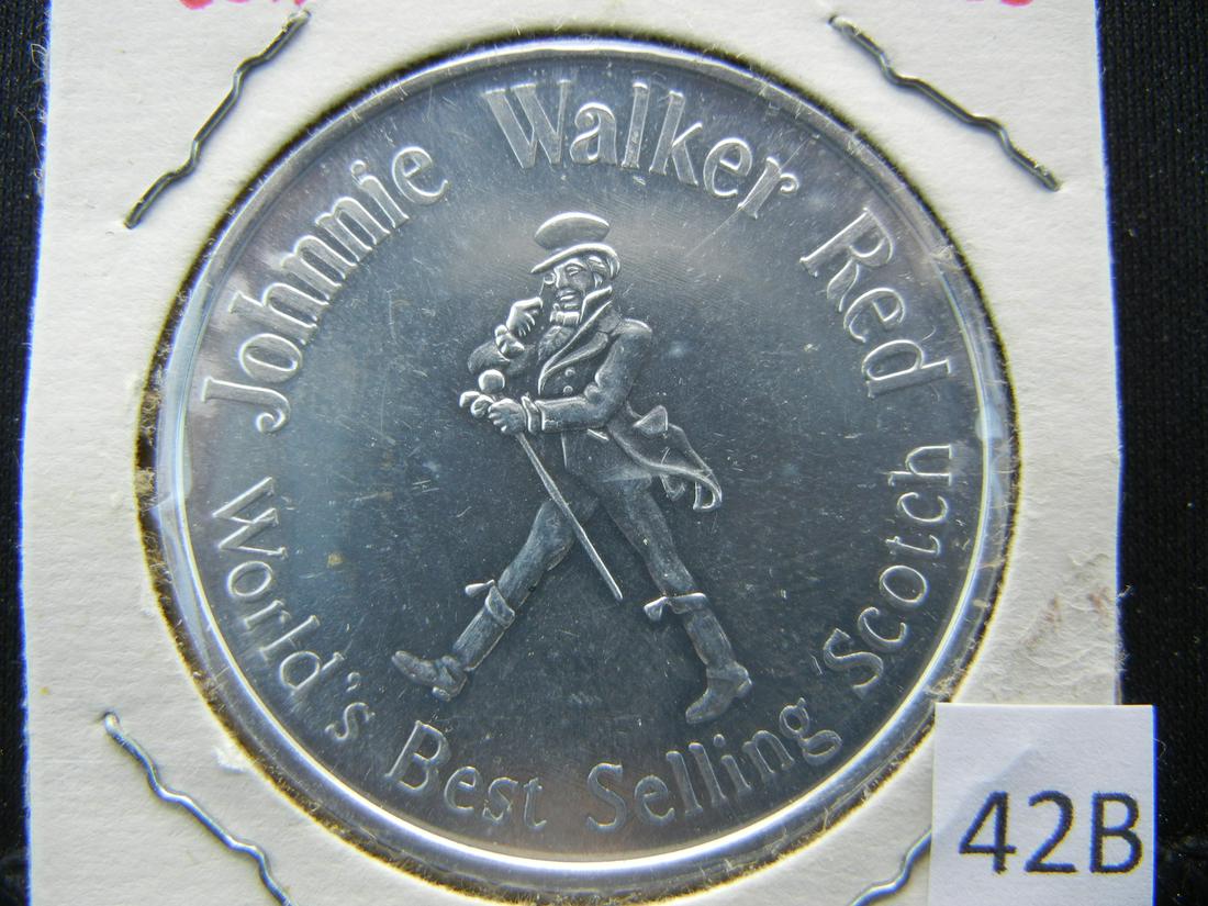 Johnnie Walker Red. Chicago Bears 1983 Schedule.: Johnnie Walker Red. Chicago Bears 1983 Schedule.